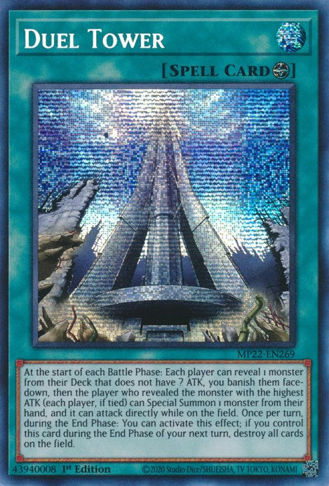 Duel Tower [MP22-EN269] Prismatic Secret Rare | Event Horizon Hobbies CA