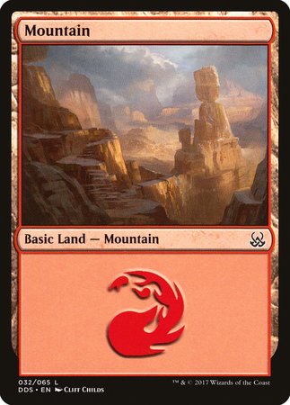 Mountain (32) [Duel Decks: Mind vs. Might] | Event Horizon Hobbies CA