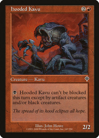 Hooded Kavu [Invasion] | Event Horizon Hobbies CA