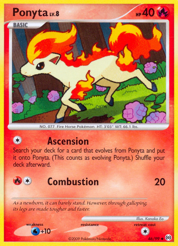 Ponyta (46/99) [Platinum: Arceus] | Event Horizon Hobbies CA