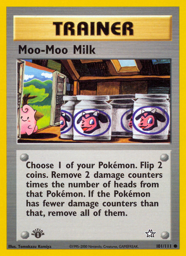 Moo-Moo Milk (101/111) [Neo Genesis 1st Edition] | Event Horizon Hobbies CA