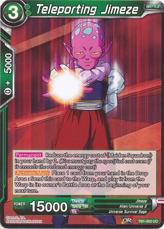 Teleporting Jimeze (TB1-062) [The Tournament of Power] | Event Horizon Hobbies CA