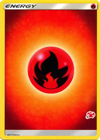 Fire Energy (Charizard Stamp #11) [Battle Academy 2020] | Event Horizon Hobbies CA