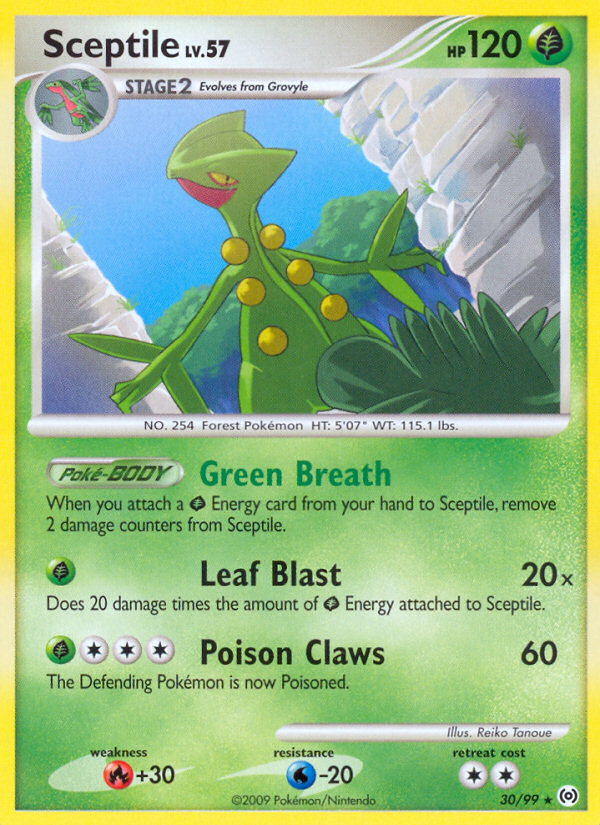 Sceptile (30/99) [Platinum: Arceus] | Event Horizon Hobbies CA