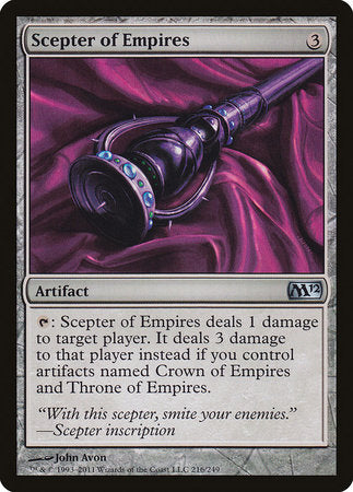 Scepter of Empires [Magic 2012] | Event Horizon Hobbies CA