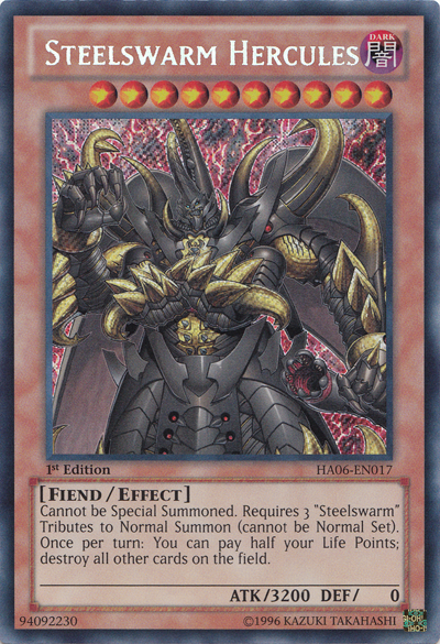 Steelswarm Hercules [HA06-EN017] Secret Rare | Event Horizon Hobbies CA