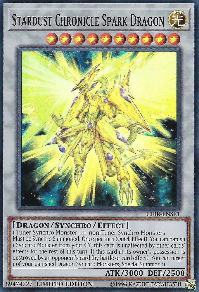 Stardust Chronicle Spark Dragon [CIBR-ENSE1] Super Rare | Event Horizon Hobbies CA