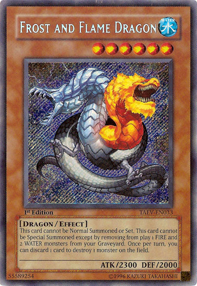 Frost and Flame Dragon [TAEV-EN033] Secret Rare | Event Horizon Hobbies CA