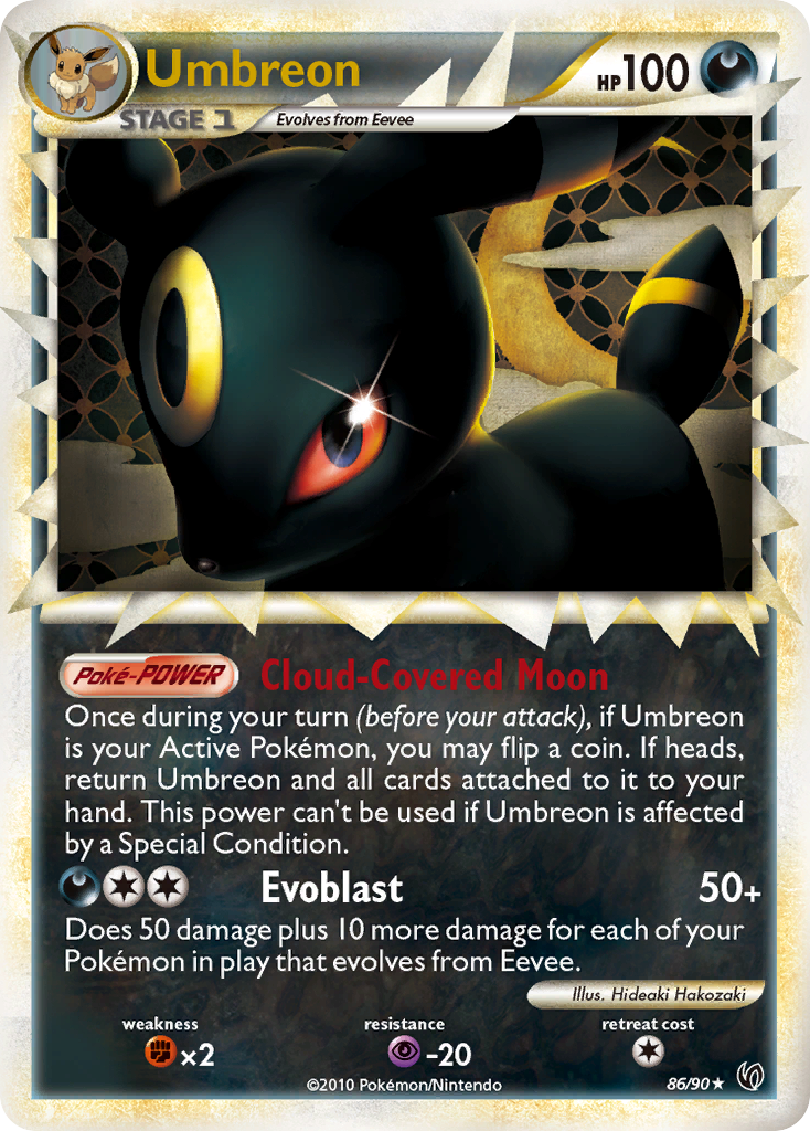 Umbreon (86/90) [HeartGold & SoulSilver: Undaunted] | Event Horizon Hobbies CA