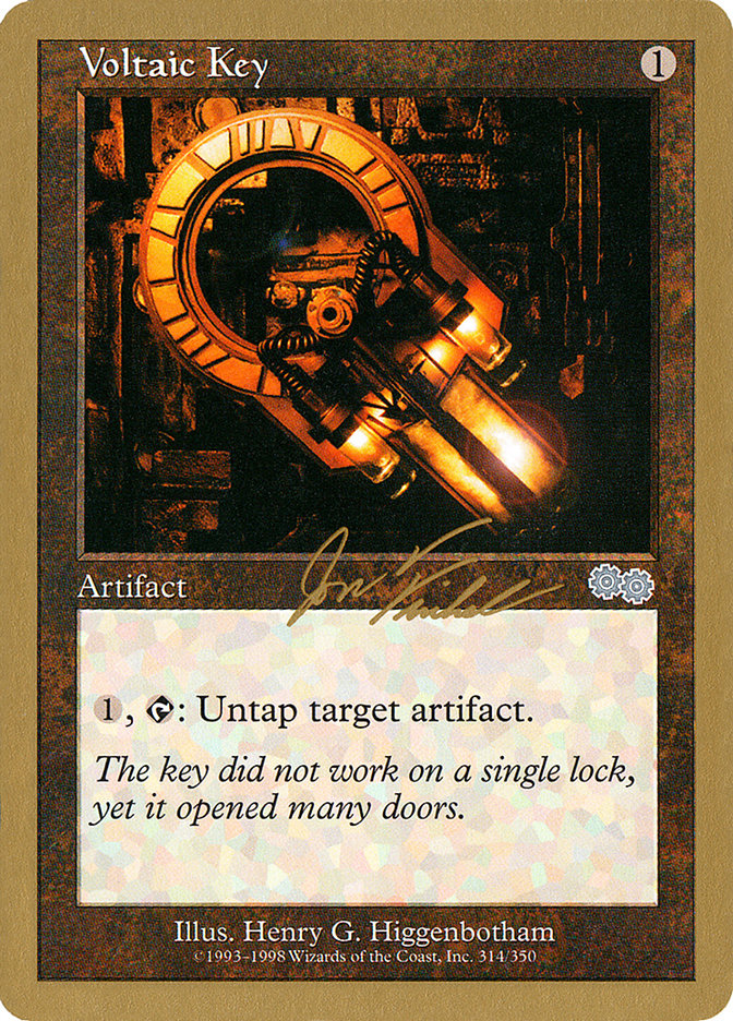 Voltaic Key (Jon Finkel) [World Championship Decks 2000] | Event Horizon Hobbies CA