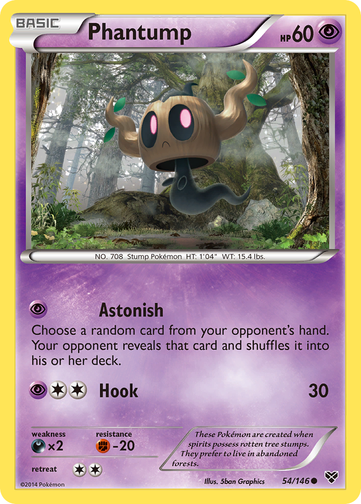 Phantump (54/146) [XY: Base Set] | Event Horizon Hobbies CA