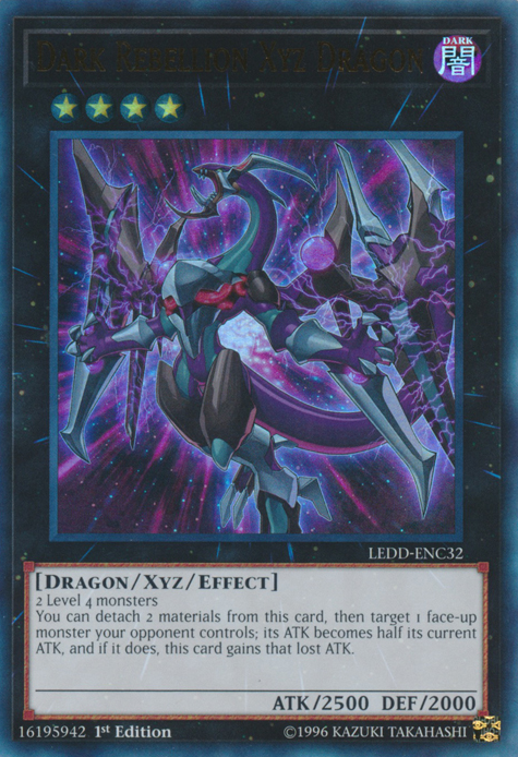 Dark Rebellion Xyz Dragon [LEDD-ENC32] Ultra Rare | Event Horizon Hobbies CA