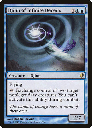 Djinn of Infinite Deceits [Commander 2013] | Event Horizon Hobbies CA