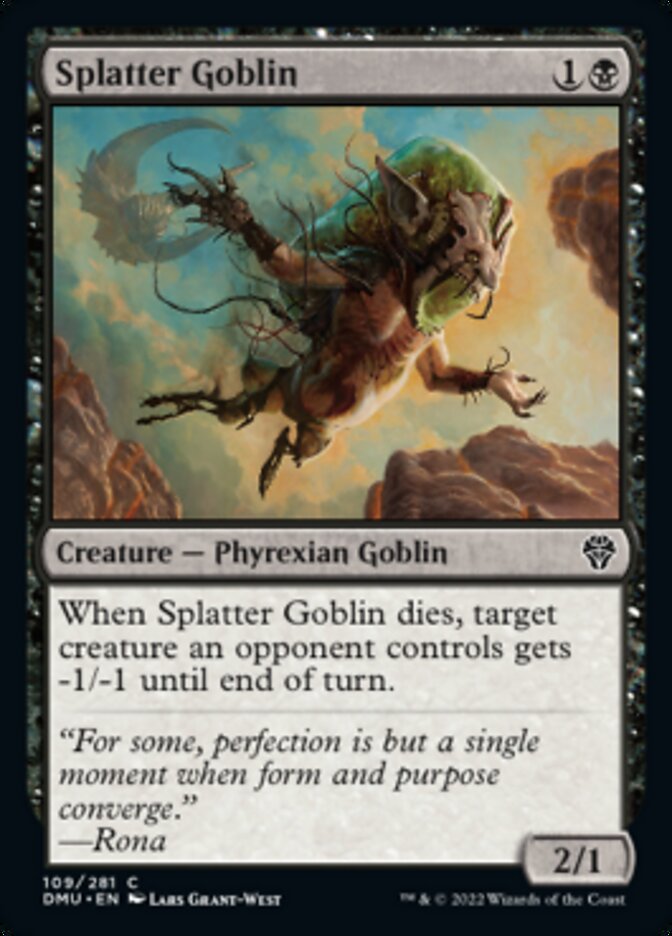 Splatter Goblin [Dominaria United] | Event Horizon Hobbies CA