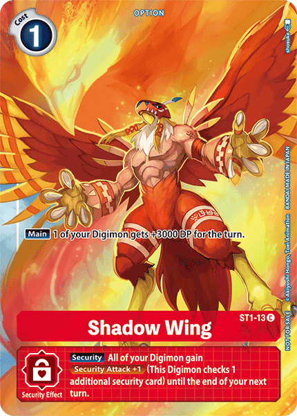 Shadow Wing [ST1-13] (Alternate Art) [Starter Deck: Gaia Red Promos] | Event Horizon Hobbies CA