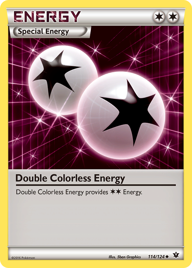 Double Colorless Energy (114/124) [XY: Fates Collide] | Event Horizon Hobbies CA