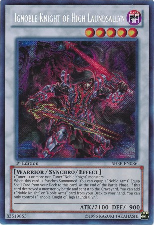 Ignoble Knight of High Laundsallyn [SHSP-EN086] Secret Rare | Event Horizon Hobbies CA