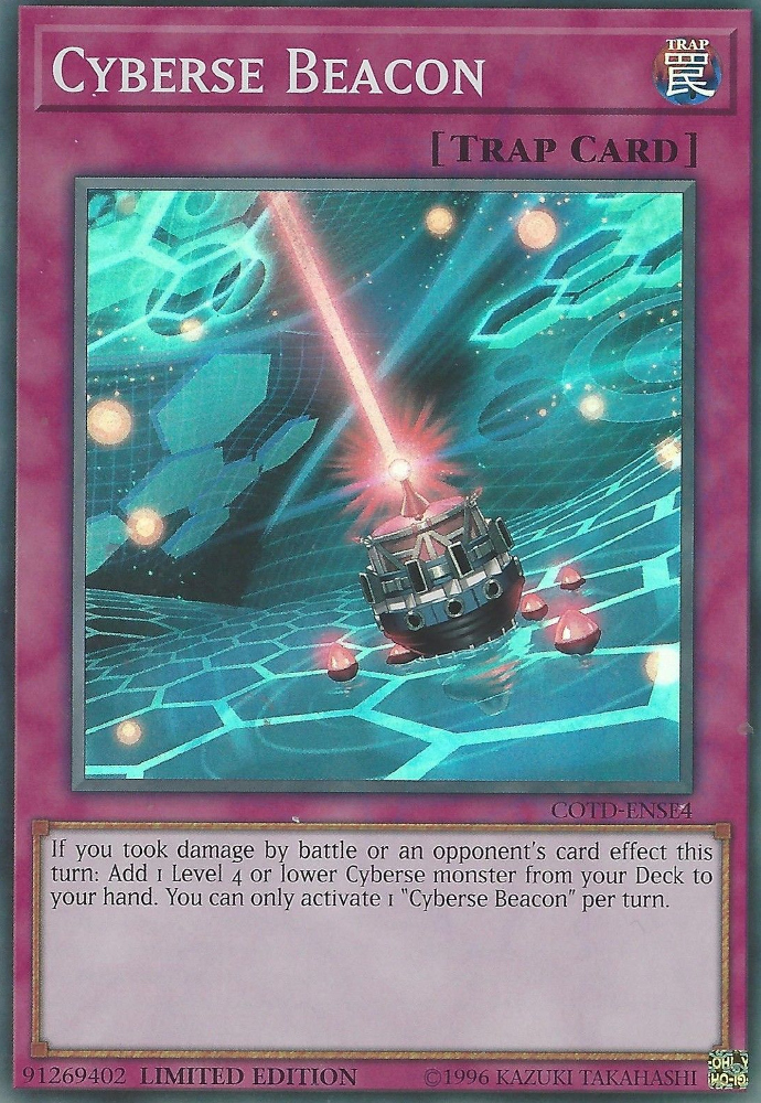 Cyberse Beacon [COTD-ENSE4] Super Rare | Event Horizon Hobbies CA