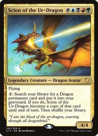 Scion of the Ur-Dragon [Commander 2017] | Event Horizon Hobbies CA