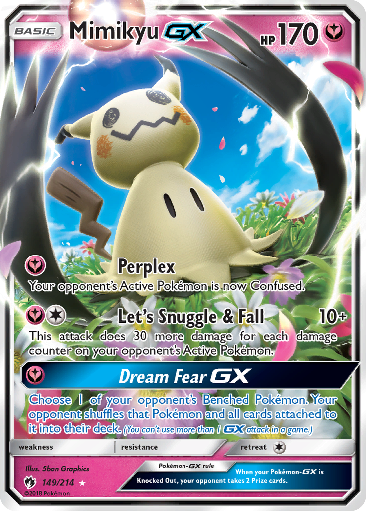 Mimikyu GX (149/214) [Sun & Moon: Lost Thunder] | Event Horizon Hobbies CA