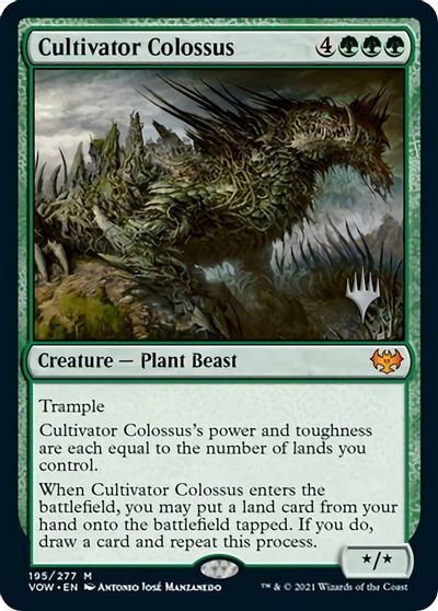 Cultivator Colossus (Promo Pack) [Innistrad: Crimson Vow Promos] | Event Horizon Hobbies CA