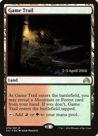 Game Trail [Shadows over Innistrad Promos] | Event Horizon Hobbies CA