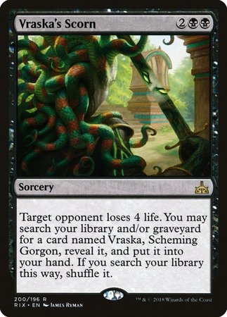 Vraska's Scorn [Rivals of Ixalan] | Event Horizon Hobbies CA