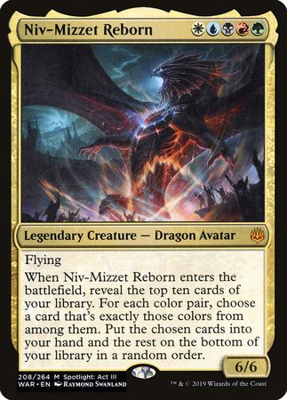 Niv-Mizzet Reborn [War of the Spark] | Event Horizon Hobbies CA