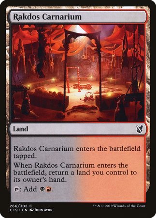 Rakdos Carnarium [Commander 2019] | Event Horizon Hobbies CA