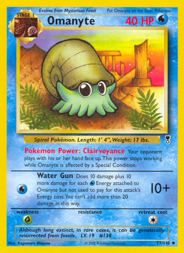 Omanyte (57/110) [Legendary Collection] | Event Horizon Hobbies CA