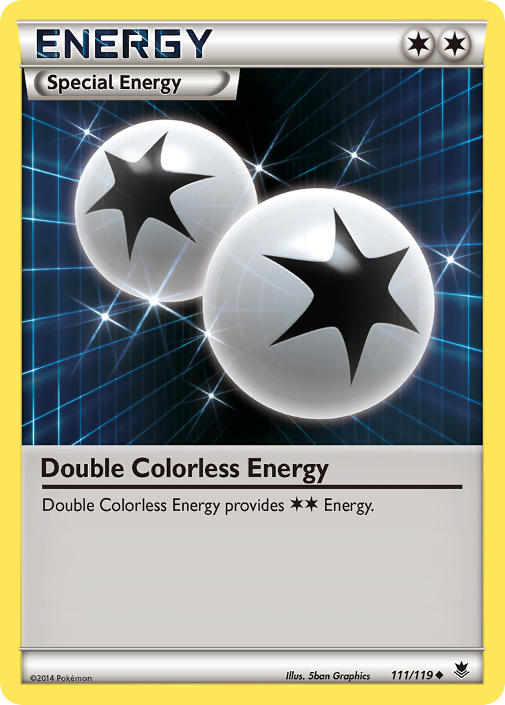 Double Colorless Energy (111/119) [XY: Phantom Forces] | Event Horizon Hobbies CA