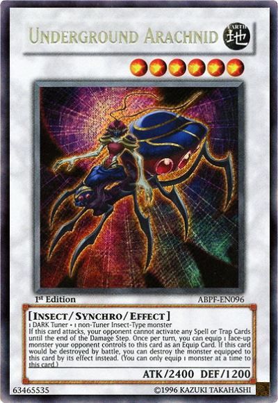 Underground Arachnid [ABPF-EN096] Secret Rare | Event Horizon Hobbies CA