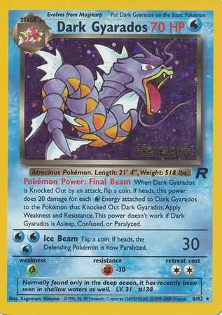 Dark Gyarados (8/82) (Prerelease Promo) [Team Rocket Unlimited] | Event Horizon Hobbies CA