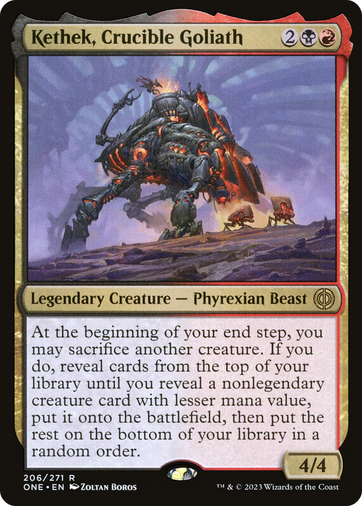 Kethek, Crucible Goliath [Phyrexia: All Will Be One] | Event Horizon Hobbies CA