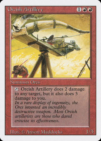 Orcish Artillery [Revised Edition] | Event Horizon Hobbies CA