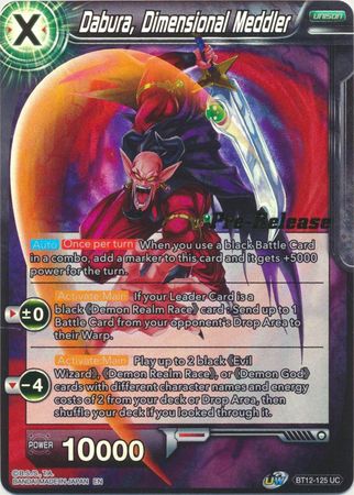 Dabura, Dimensional Meddler (BT12-125) [Vicious Rejuvenation Prerelease Promos] | Event Horizon Hobbies CA