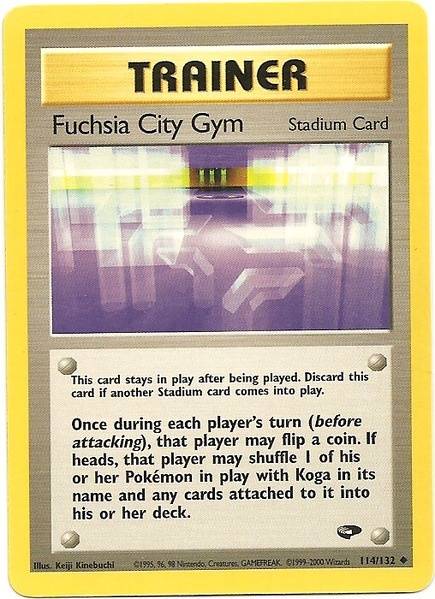 Fuchsia City Gym (114/132) [Gym Challenge Unlimited] | Event Horizon Hobbies CA