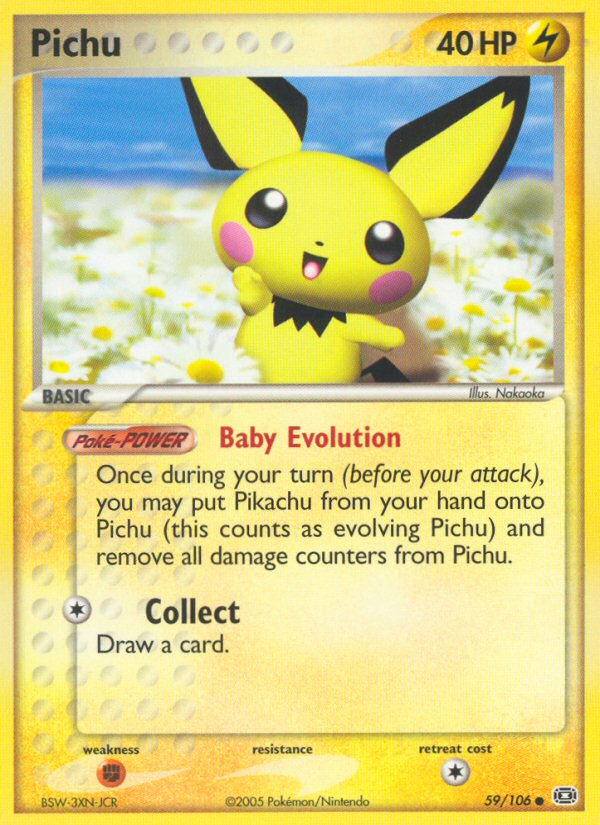 Pichu (59/106) [EX: Emerald] | Event Horizon Hobbies CA