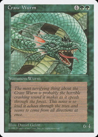 Craw Wurm [Fourth Edition] | Event Horizon Hobbies CA