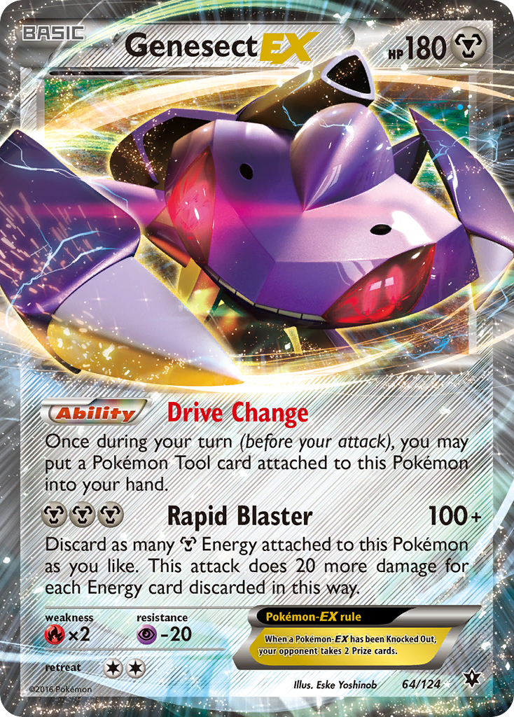 Genesect EX (64/124) [XY: Fates Collide] | Event Horizon Hobbies CA