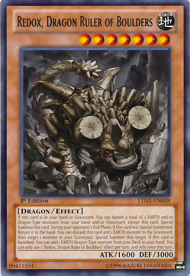 Redox, Dragon Ruler of Boulders [LTGY-EN038] Rare | Event Horizon Hobbies CA