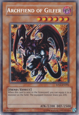 Archfiend of Gilfer [RP02-EN094] Secret Rare | Event Horizon Hobbies CA