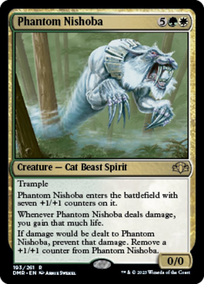 Phantom Nishoba [Dominaria Remastered] | Event Horizon Hobbies CA