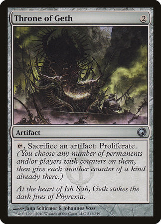 Throne of Geth [Scars of Mirrodin] | Event Horizon Hobbies CA