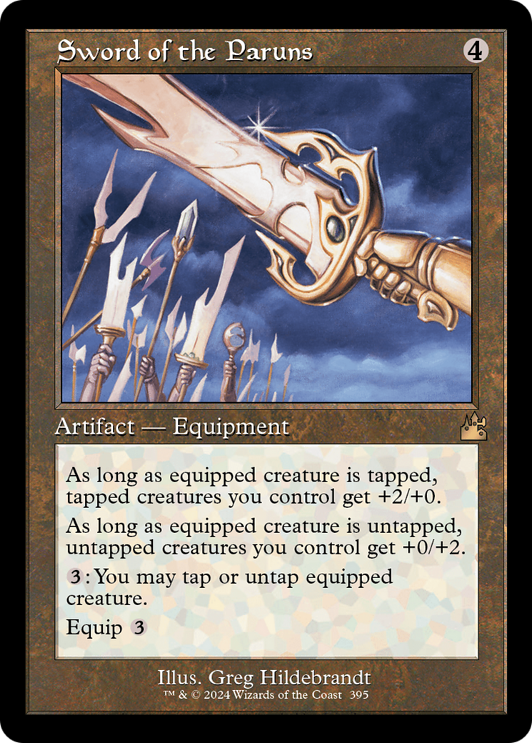 Sword of the Paruns (Retro Frame) [Ravnica Remastered] | Event Horizon Hobbies CA