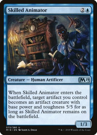 Skilled Animator [Core Set 2019] | Event Horizon Hobbies CA