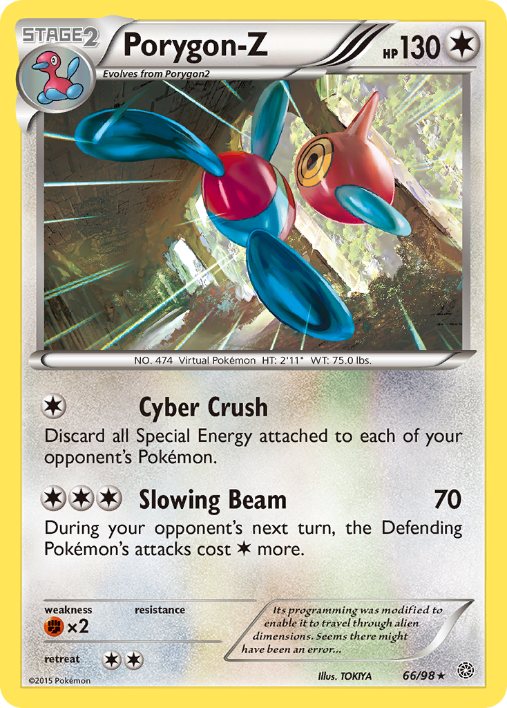 Porygon-Z (66/98) [XY: Ancient Origins] | Event Horizon Hobbies CA