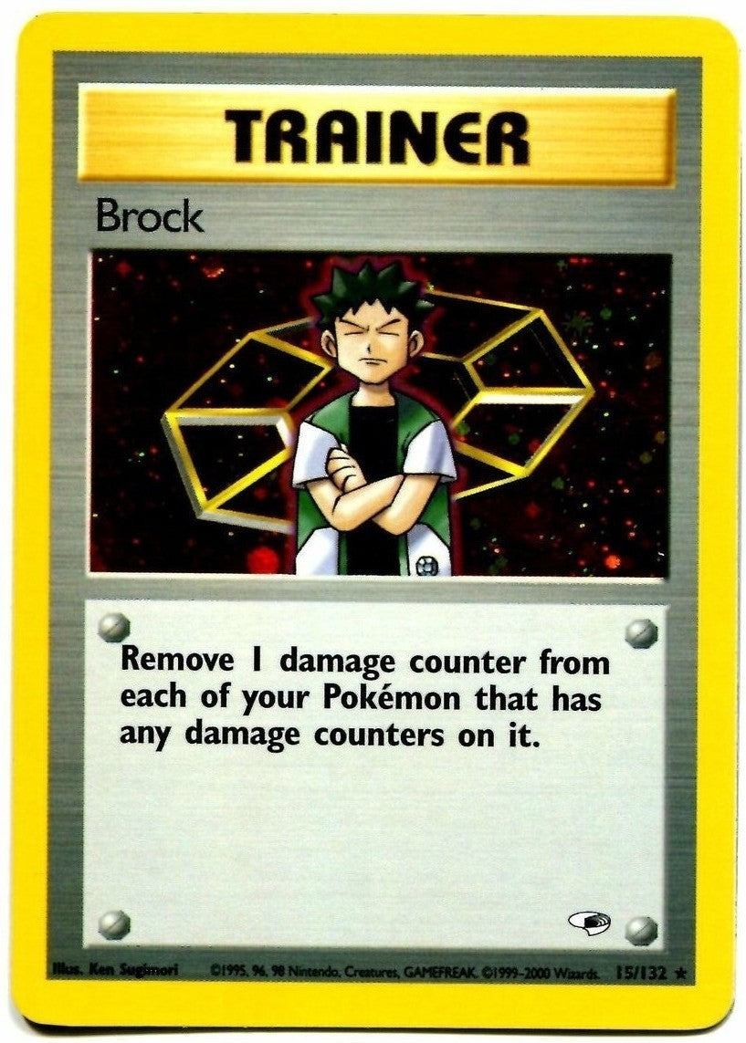 Brock (15/132) [Gym Heroes Unlimited] | Event Horizon Hobbies CA