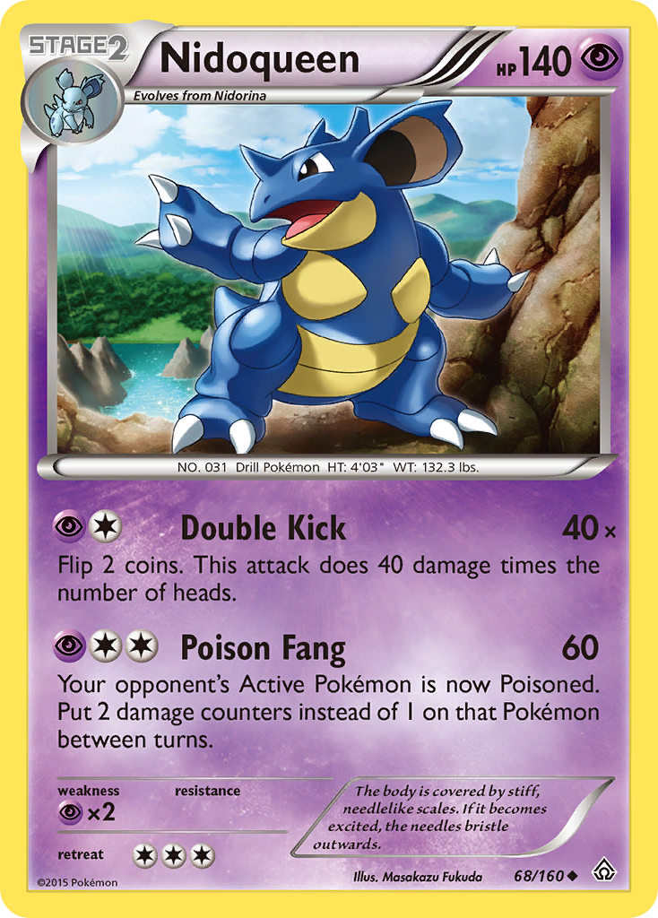 Nidoqueen (68/160) [XY: Primal Clash] | Event Horizon Hobbies CA