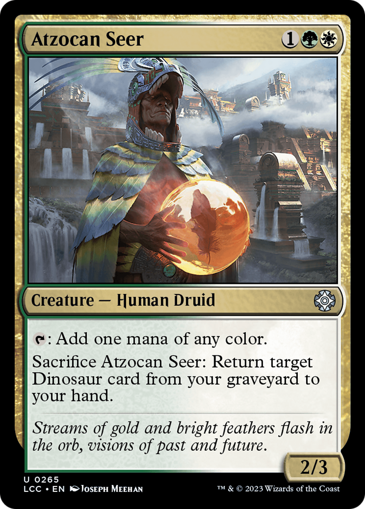 Atzocan Seer [The Lost Caverns of Ixalan Commander] | Event Horizon Hobbies CA